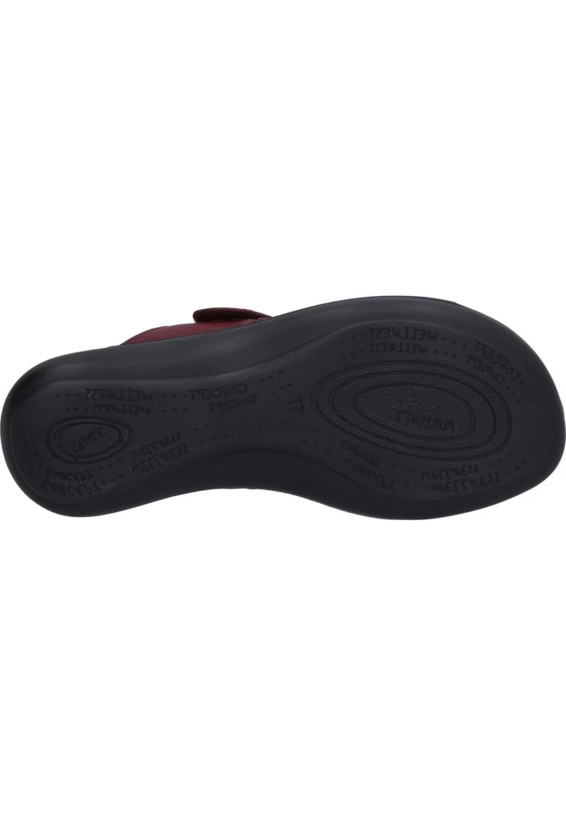 KORSIKA - Pantolette Flach - Bordo – Bild 5