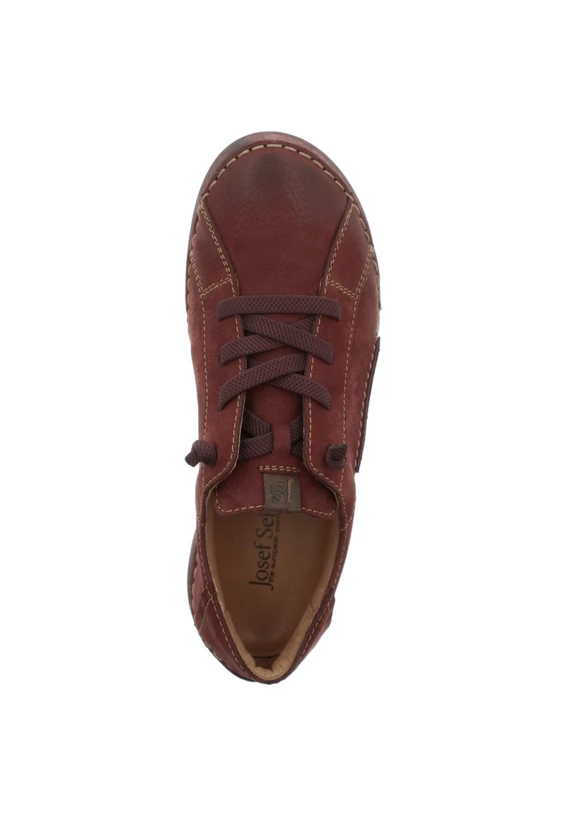 Josef Seibel Sportlicher Schnürer - Bordo – Bild 2