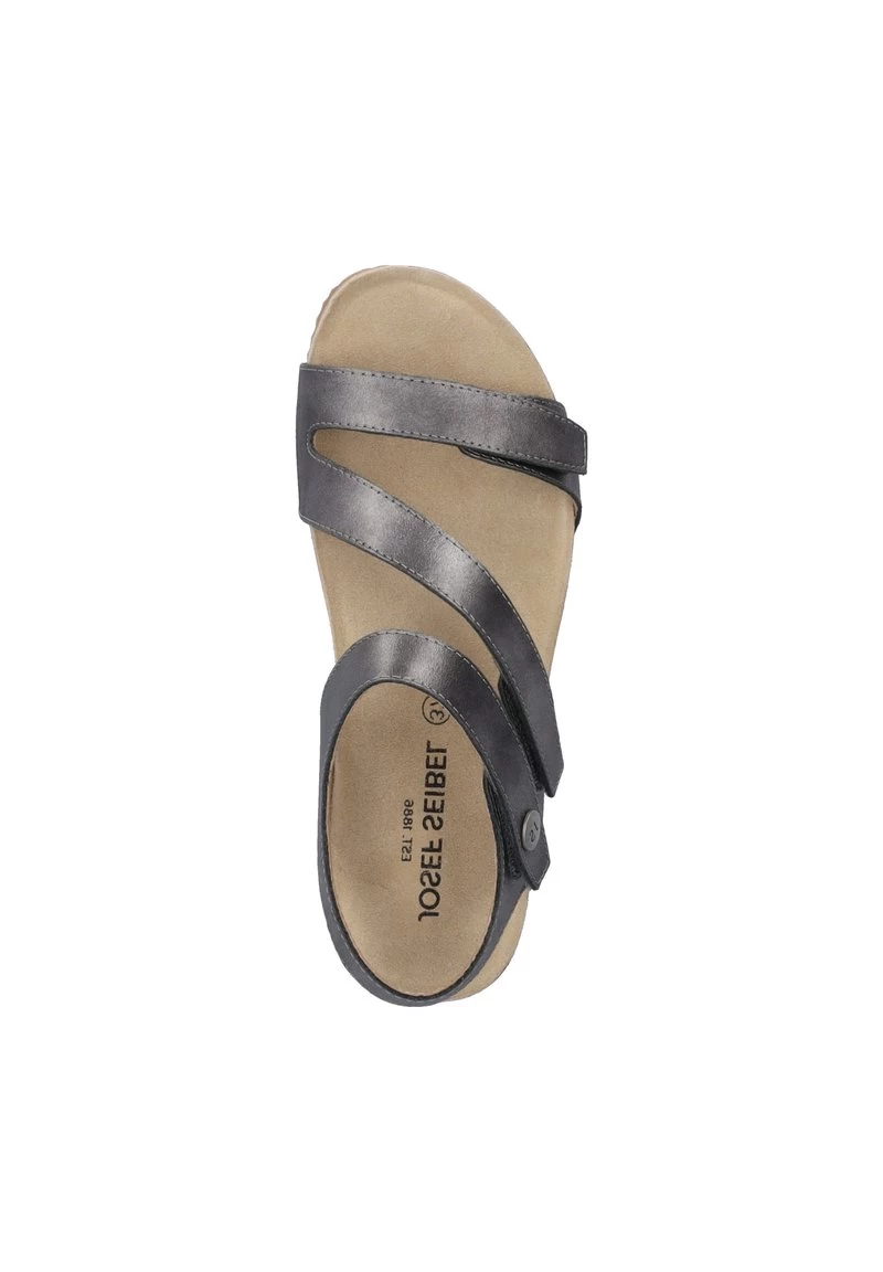 Josef Seibel TONGA 25 - Keilsandalette - Anthrazit – Bild 3