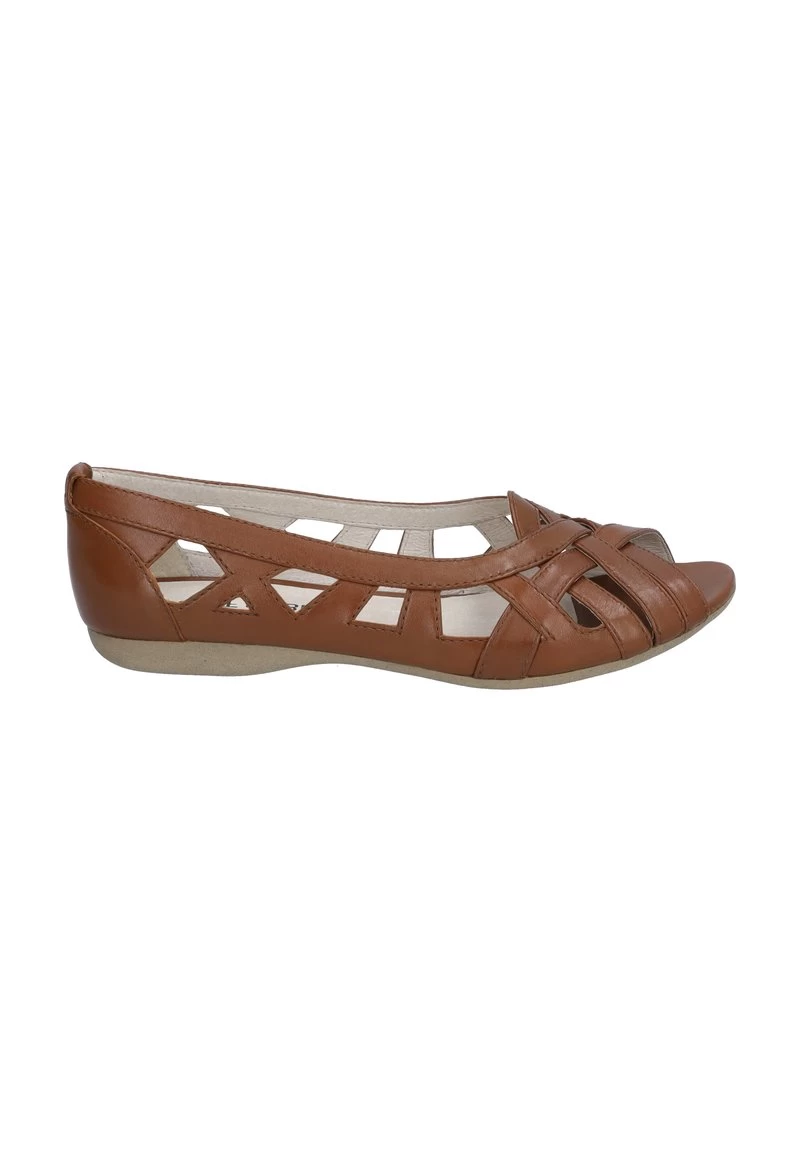 Josef Seibel FIONA - Peeptoe Ballerina - Cognac – Bild 6