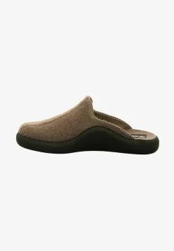 MONACO - Hausschuh - Taupe Kombi