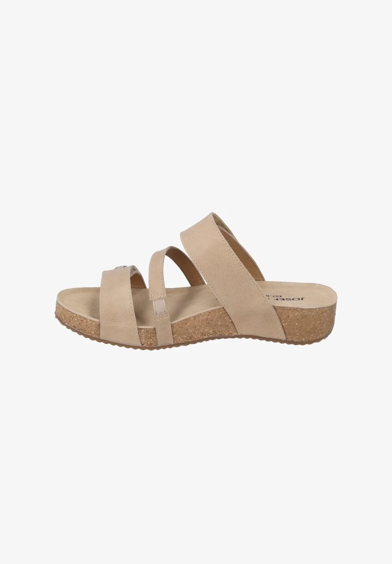 Josef Seibel TONGA - Keilsandalette - Creme