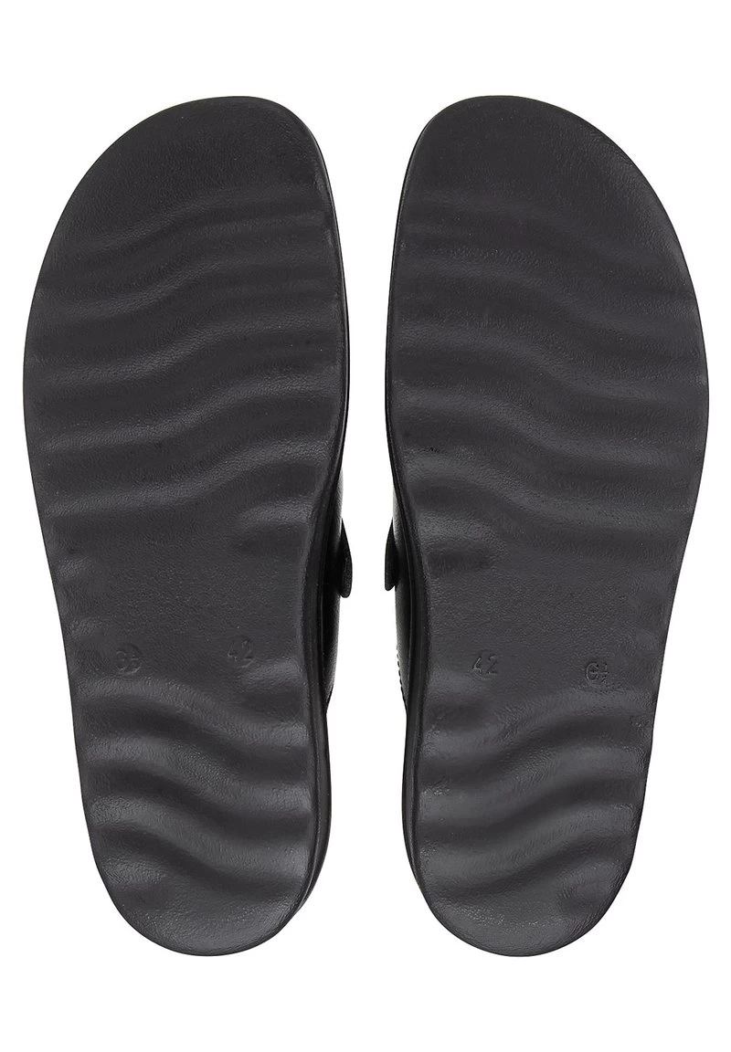 METZ - Pantolette Flach - Schwarz – Bild 4