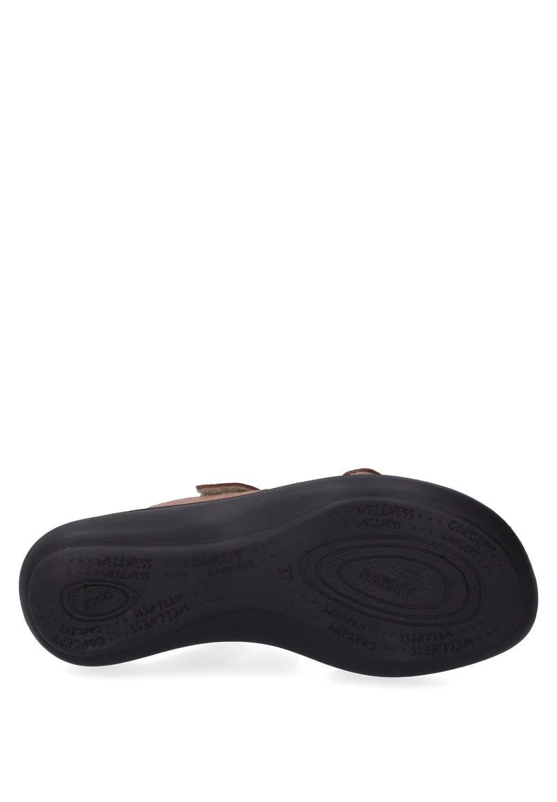 IBIZA - Pantolette Flach - Lachs Kombi – Bild 5