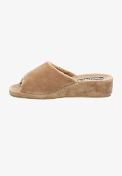 MARSEILLE - Pantolette Flach - Champagner