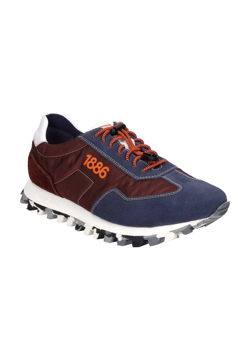 Josef Seibel Sneaker Low - Blau-bordeaux – Bild 2