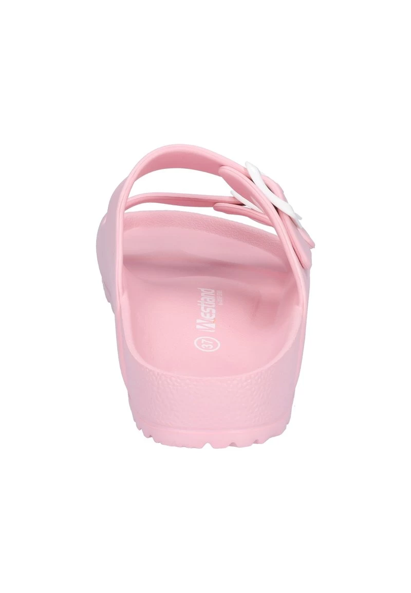 MARTINIQUE - Pantolette Flach - Rosa – Bild 4