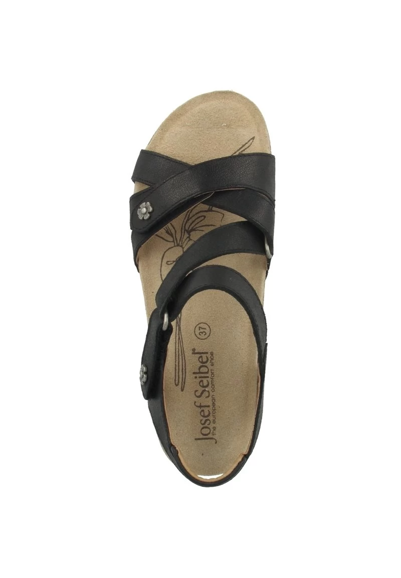 Josef Seibel NATALYA - Keilsandalette - Black – Bild 2