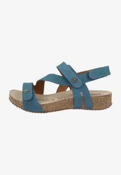 Josef Seibel TONGA - Riemensandalette - Blue