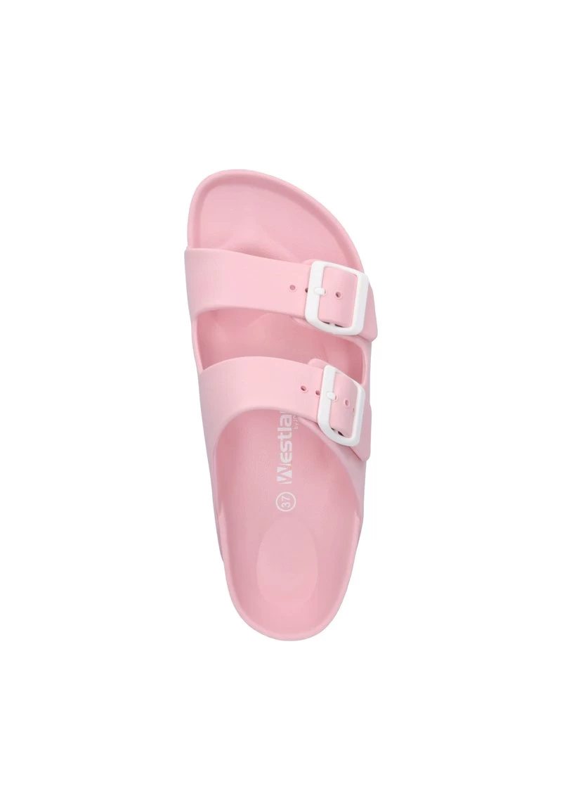 MARTINIQUE - Pantolette Flach - Rosa – Bild 3