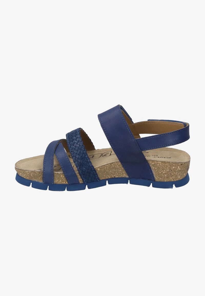 Josef Seibel LUCIE 03 - Riemensandalette - Blau