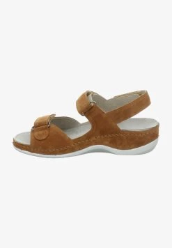 CHOLET - Riemensandalette - Camel-kombi