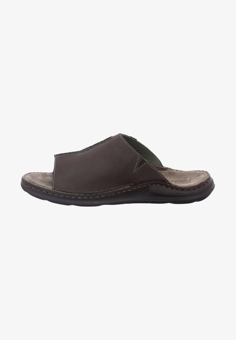 Josef Seibel MAVERICK 03, MOCCA - Pantolette Flach - Mocca